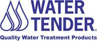 Water Tender Quality Water Treatment Products Logo with 3 water droplets 
